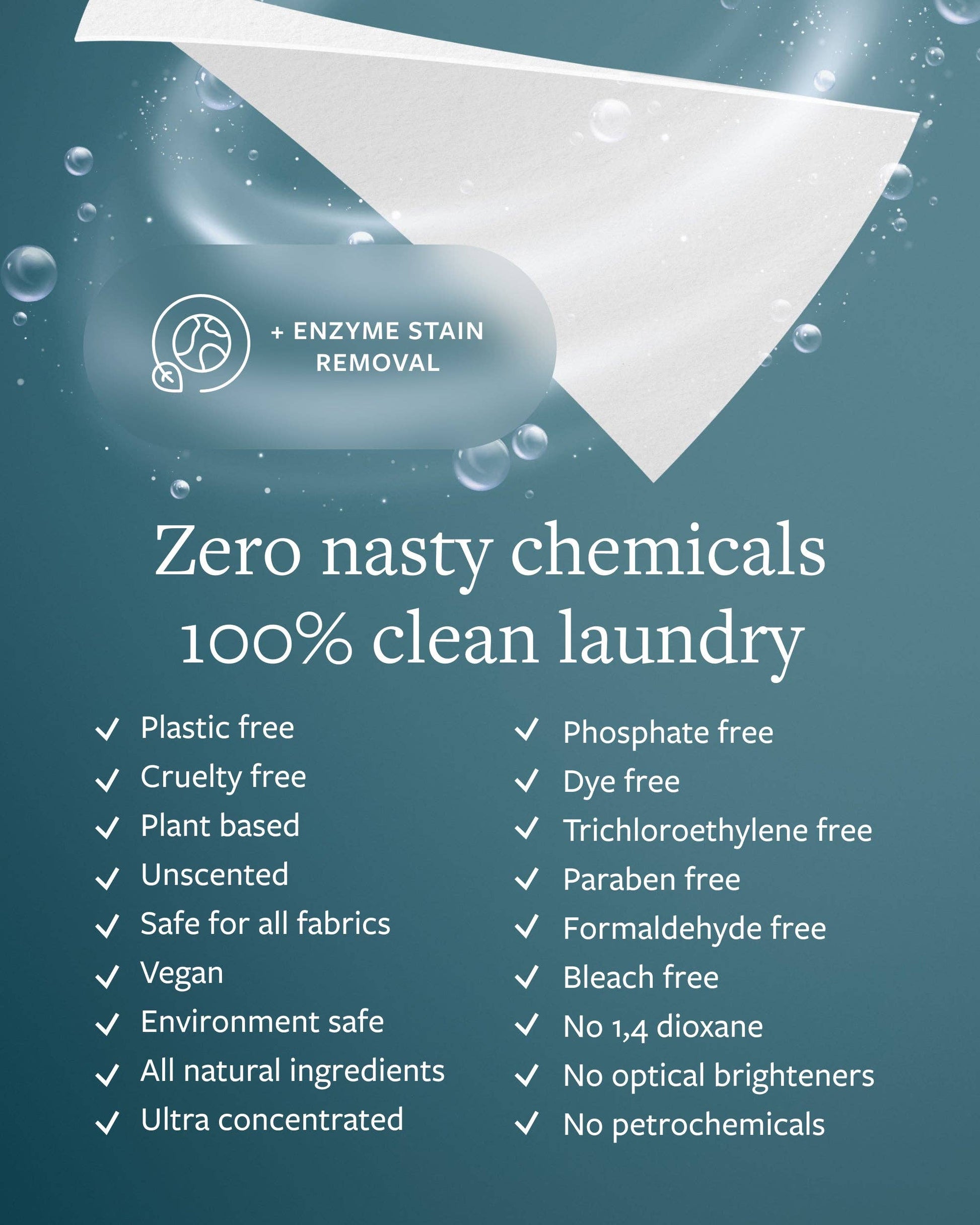 GroundLuxe Detergent Sheets