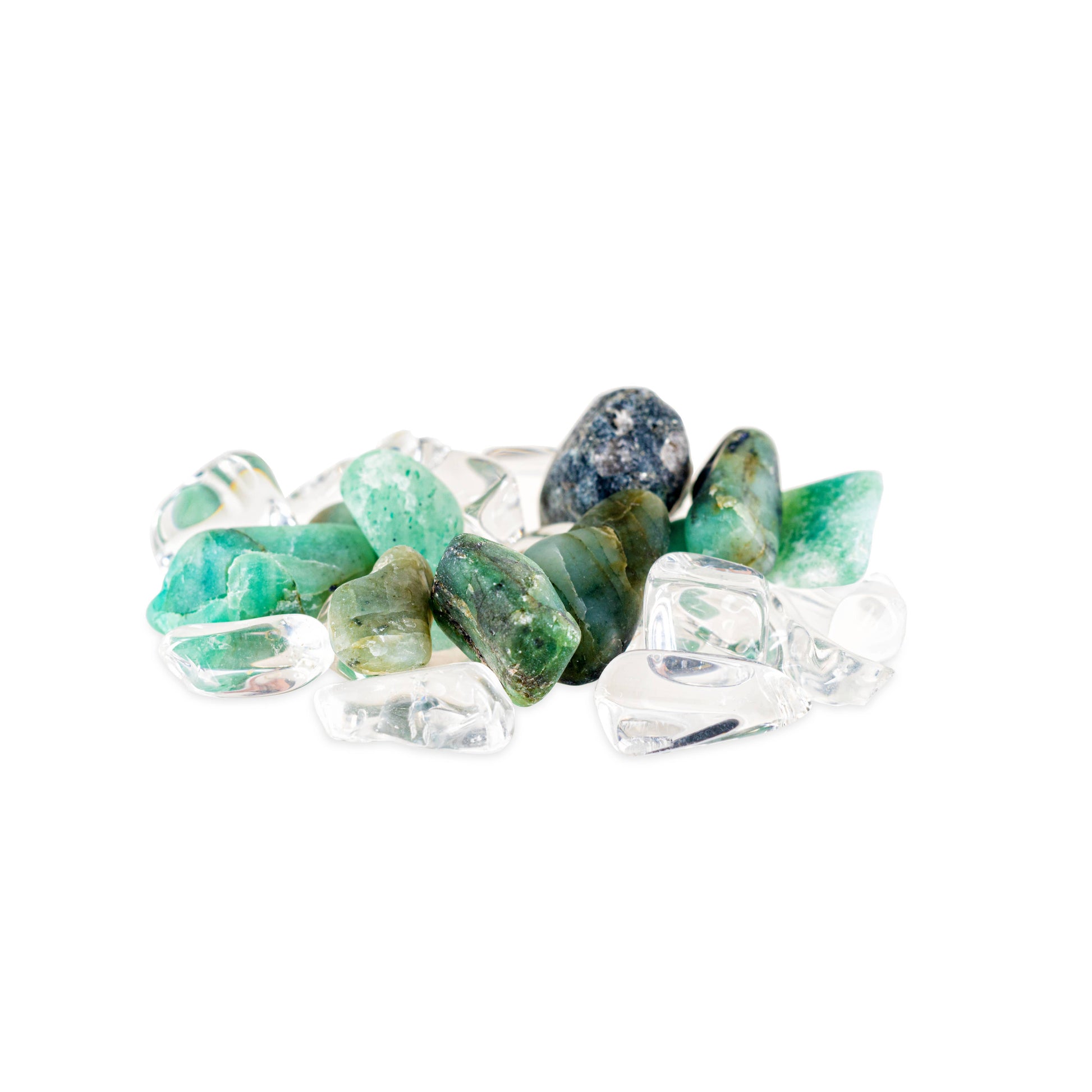 Crystal Water Vial: WELLNESS (amethyst - rose quartz - clear quartz)