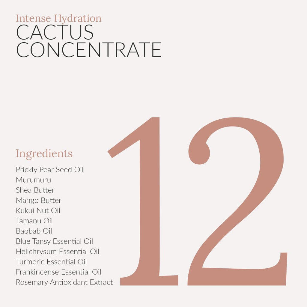 Facial Moisturizer - Intense Hydration Cactus Concentrate: 50 ml.