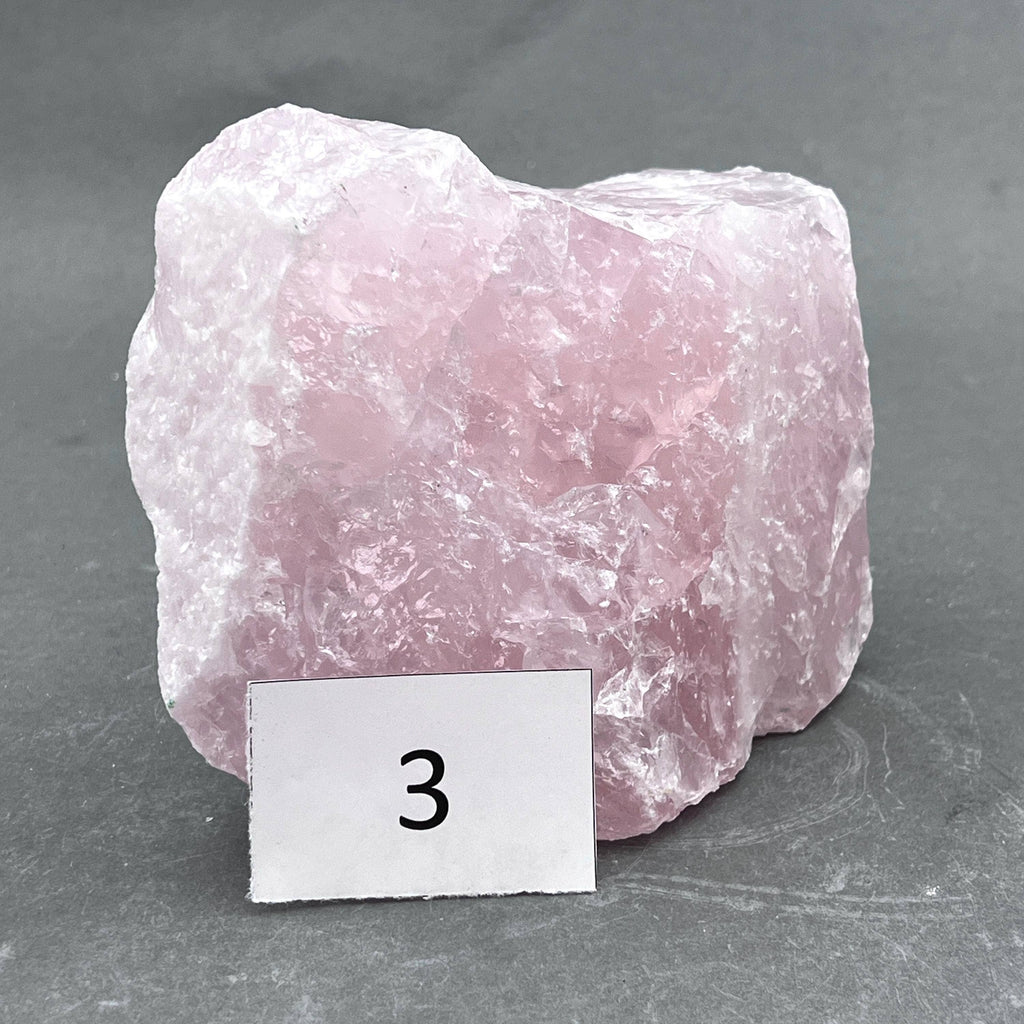 Rose Quartz Raw Large Unique Specimen