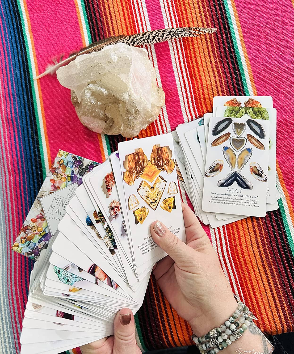 Mineral Magic Oracle Deck (M. Dunham)