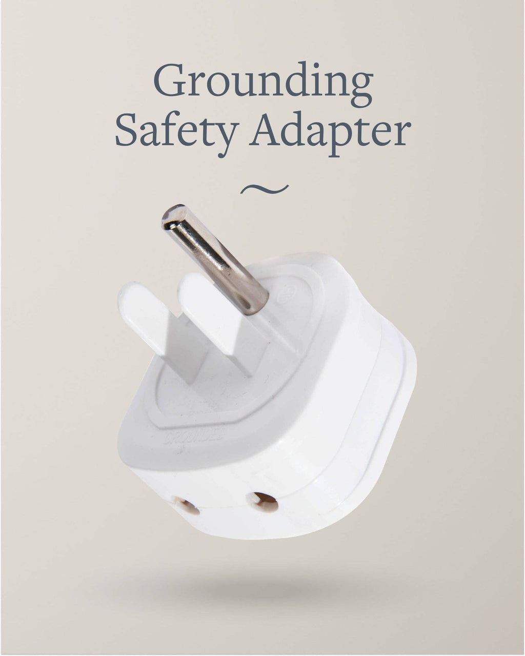GroundLuxe Grounding Safety Adaptor for North American Outlets
