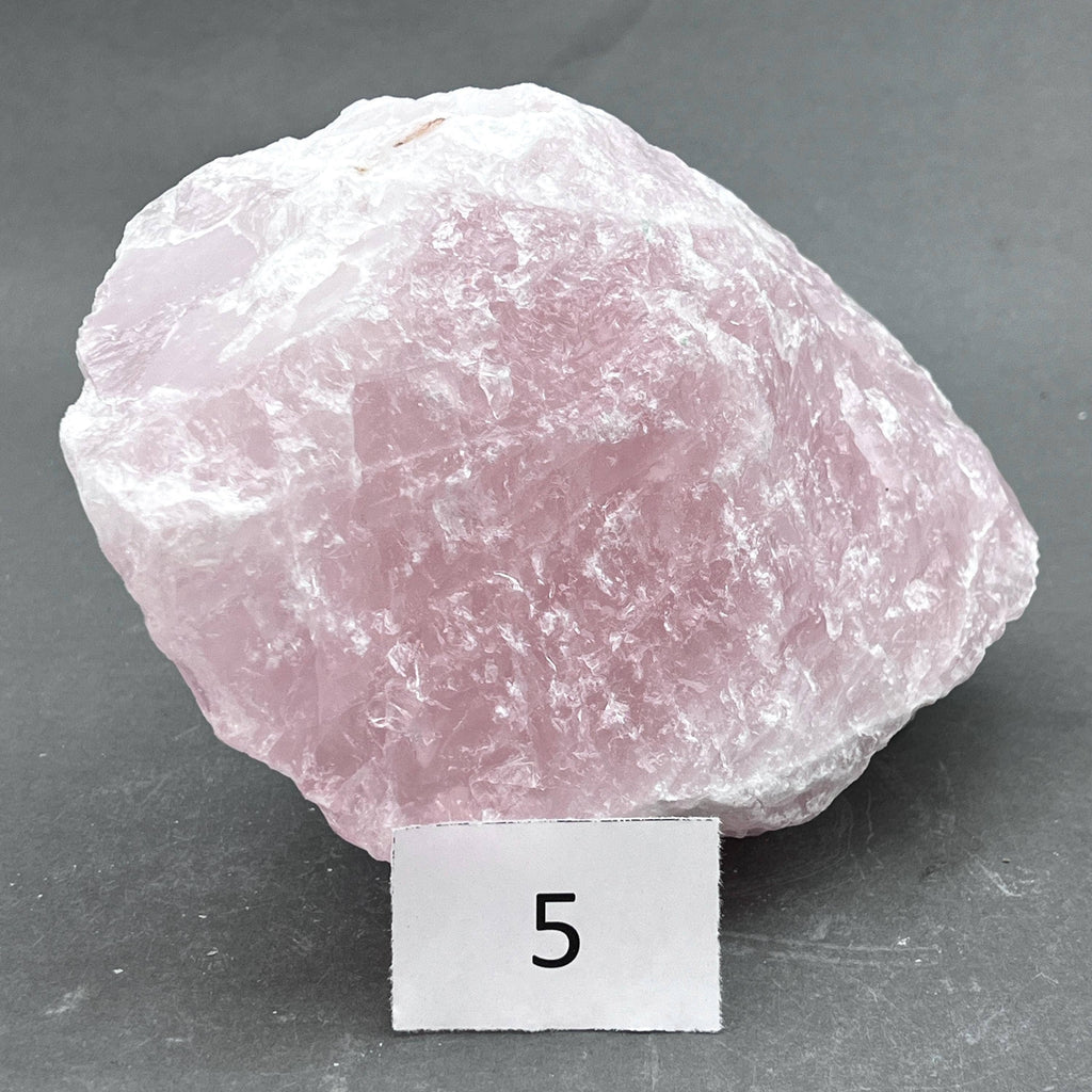 Rose Quartz Raw Large Unique Specimen
