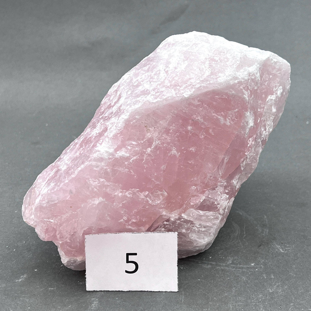 Rose Quartz Raw Large Unique Specimen