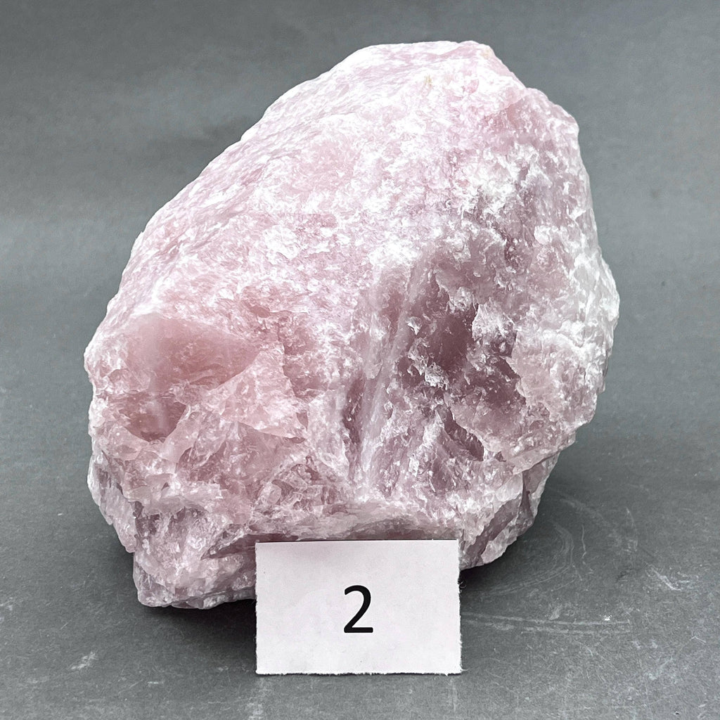 Rose Quartz Raw Large Unique Specimen