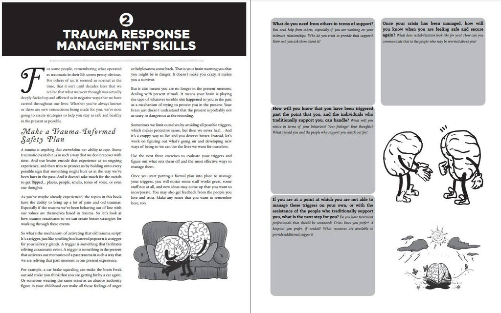 Unfuck Your Brain Workbook: 1st Edition ZINE