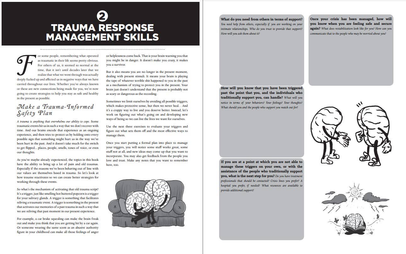 Unfuck Your Brain Workbook: 1st Edition ZINE