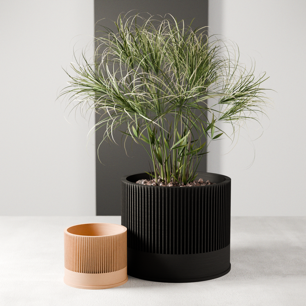 SAKURA Planter: Natural Wood / Large