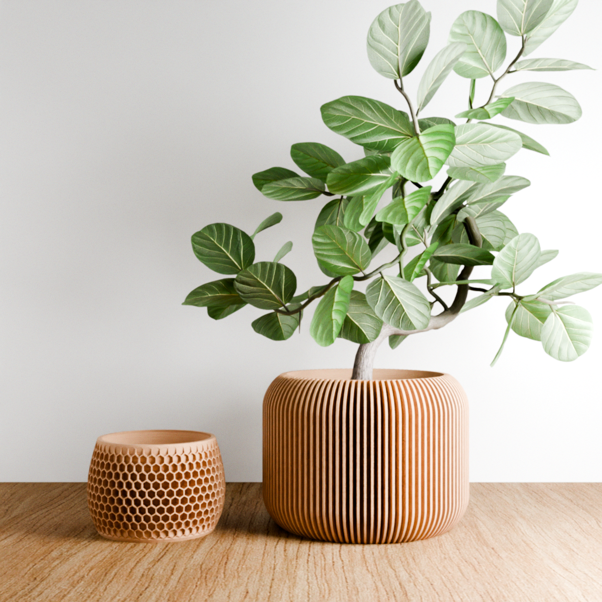 ORBIS Planter: Muted Green / 6 Inches