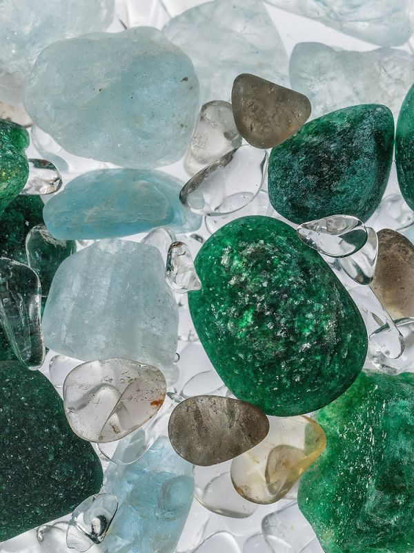 Era Crystal Water Carafe | VITALITY (Emerald & Clear Quartz)