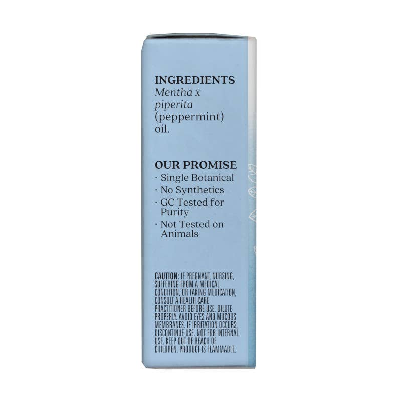 Aura Cacia Peppermint Essential Oil, 0.5 fl oz
