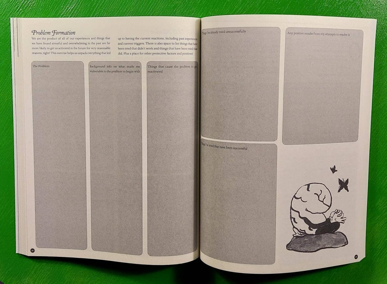 Unfuck Your Brain Workbook: 1st Edition ZINE