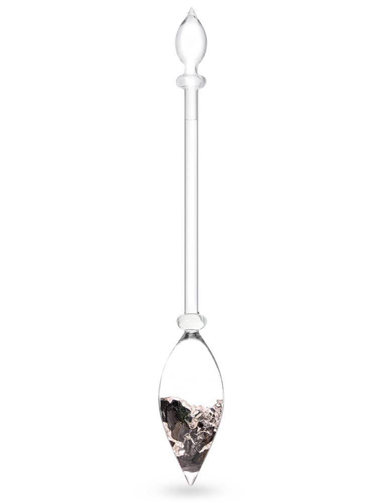 Gemstone Vial VISION w. Elite/Noble Shungite & Clear Quartz