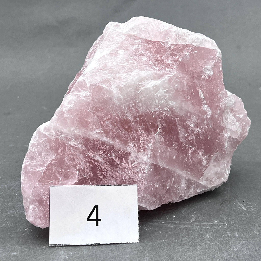Rose Quartz Raw Large Unique Specimen