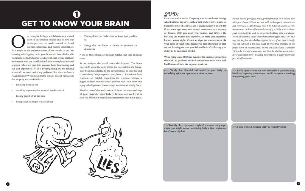 Unfuck Your Brain Workbook: 1st Edition ZINE