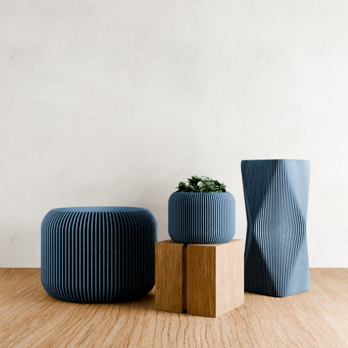 ORBIS Planter: Muted Green / 6 Inches