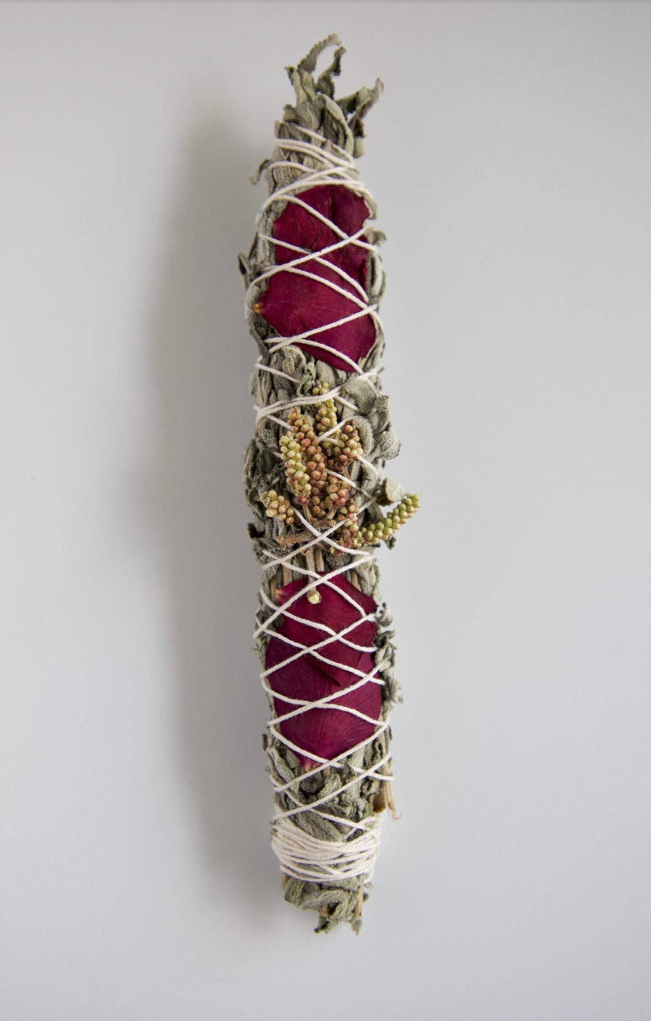 Smudge Kit-Variety Smudge Set~Energy Cleansing Smudge Set~White Sage~Mugwort~Cedar~Palo Santo+Selenite Crystal Wand