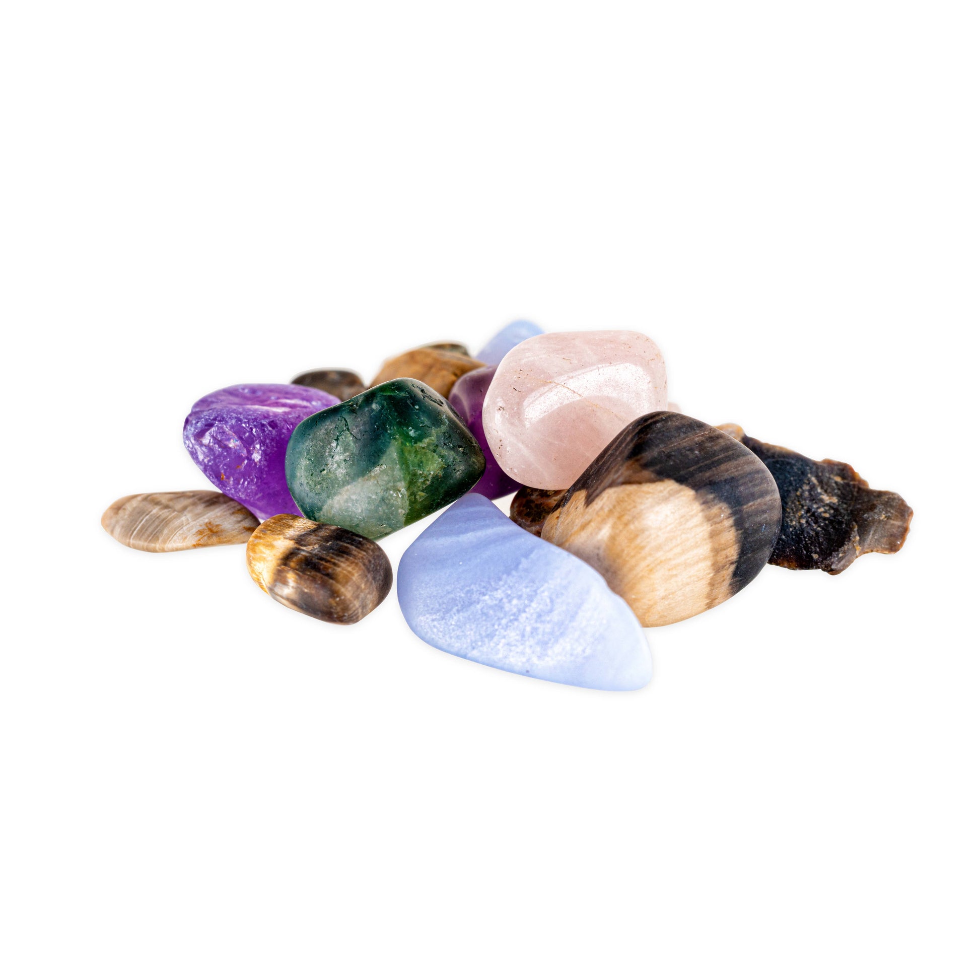 Crystal Water Vial: WELLNESS (amethyst - rose quartz - clear quartz)
