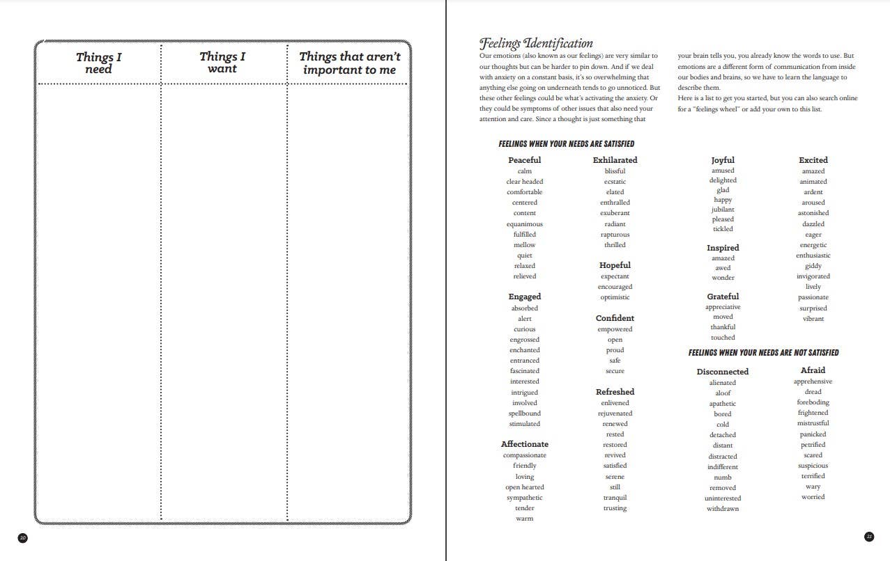 Unfuck Your Brain Workbook: 1st Edition ZINE