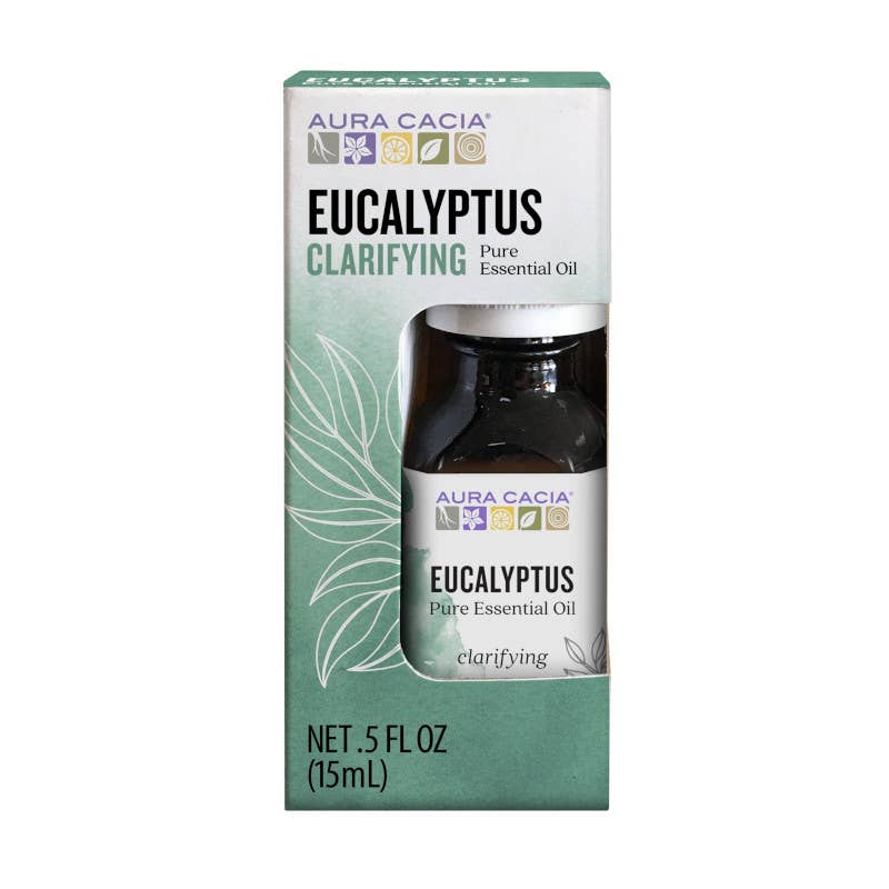 Aura Cacia Eucalyptus Essential Oil, 0.5 fl oz
