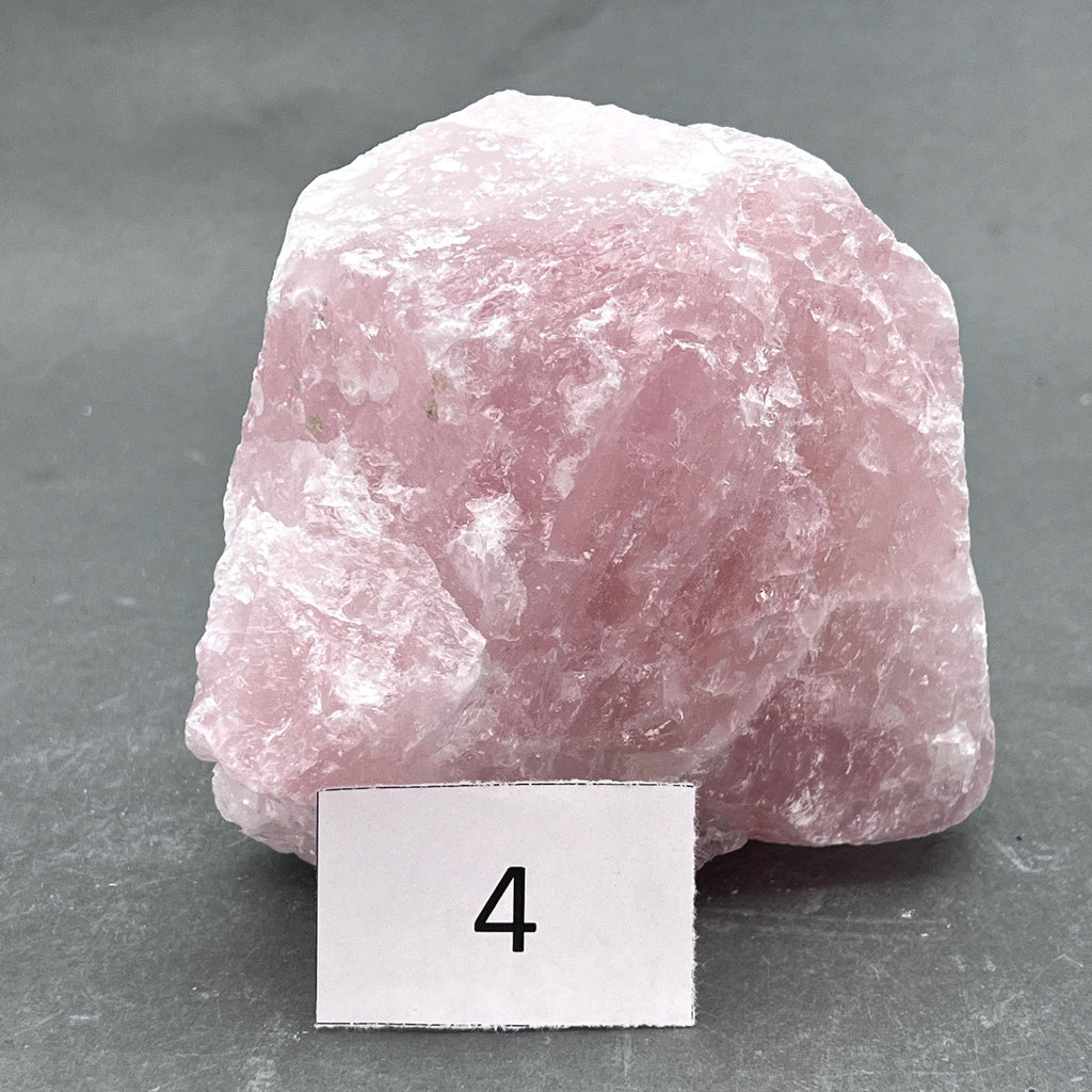Rose Quartz Raw Large Unique Specimen