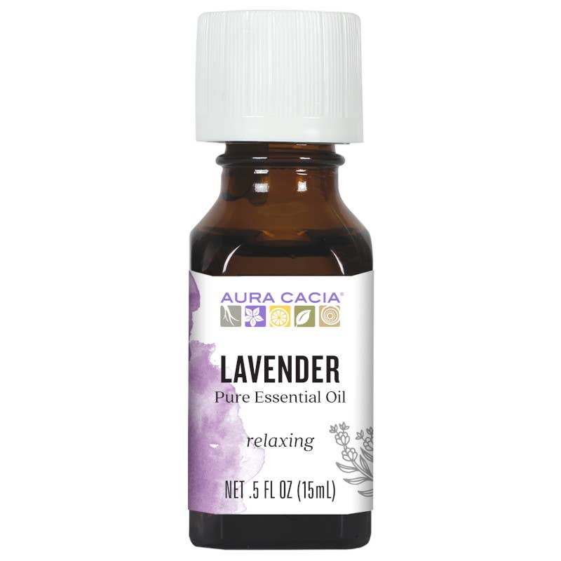 Aura Cacia Lavender Essential Oil, 0.5 fl oz