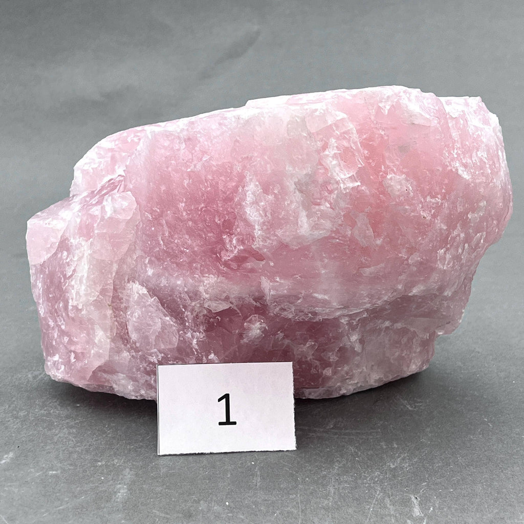 Rose Quartz Raw Large Unique Specimen