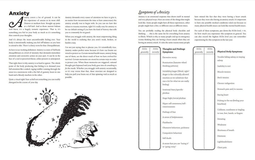 Unfuck Your Brain Workbook: 1st Edition ZINE