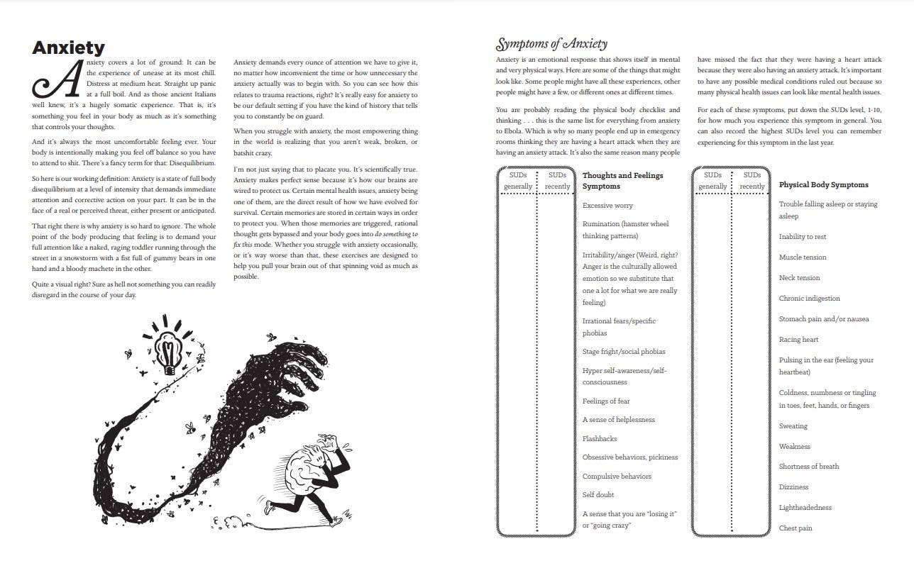 Unfuck Your Brain Workbook: 1st Edition ZINE