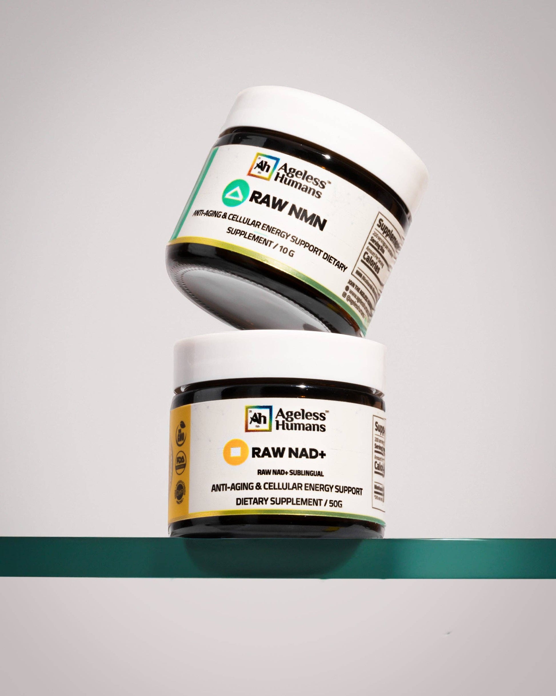 NAD+ & NMN Sublingual Powder (Dual): Fusion®