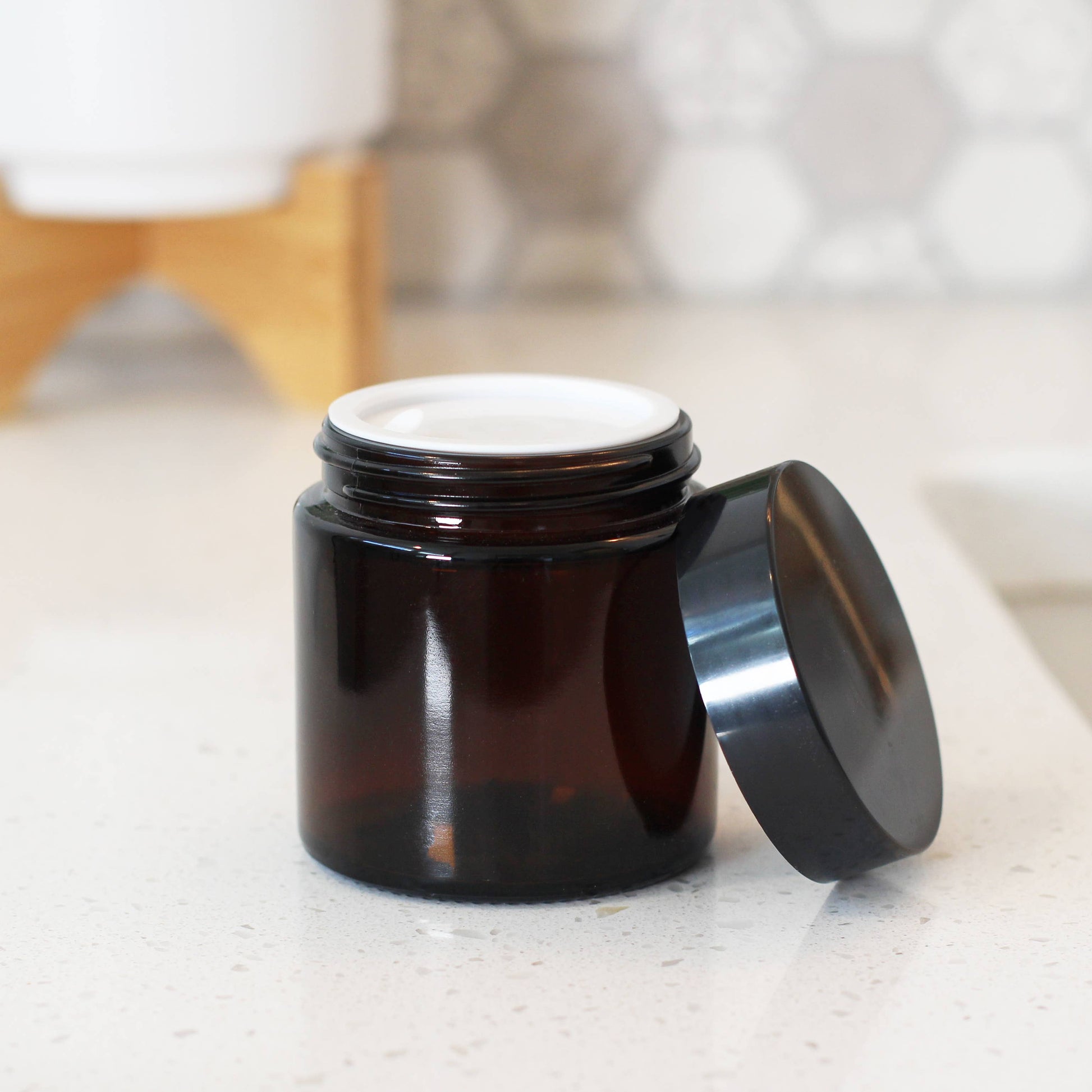 4oz Amber Glass Jar