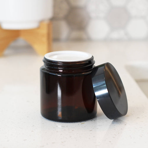 4oz Amber Glass Jar