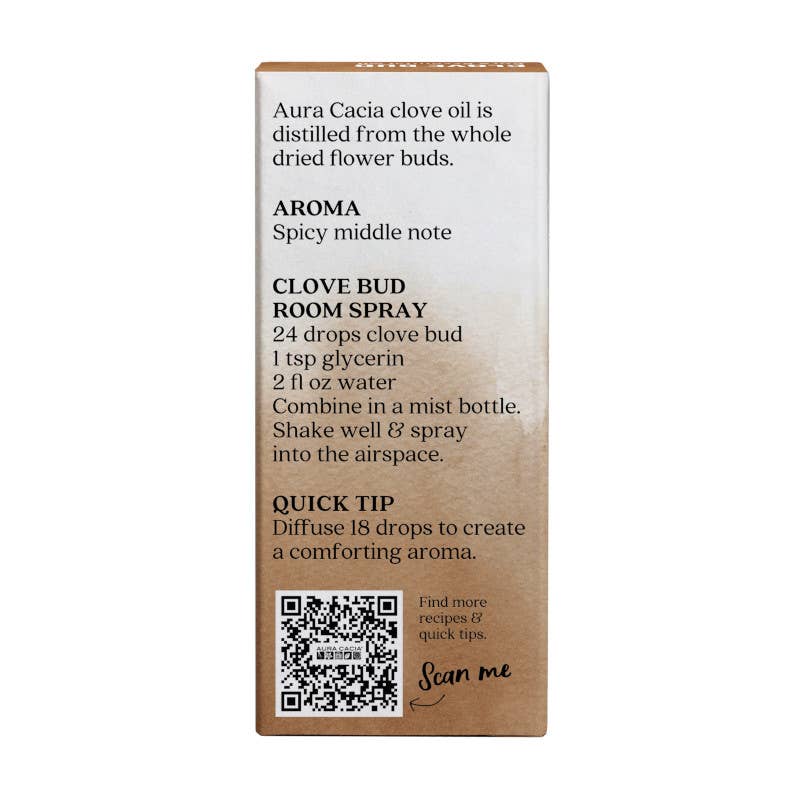 Aura Cacia Clove Bud Essential Oil, 0.5 fl oz