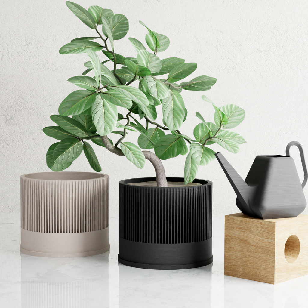 SAKURA Planter: Natural Wood / Small