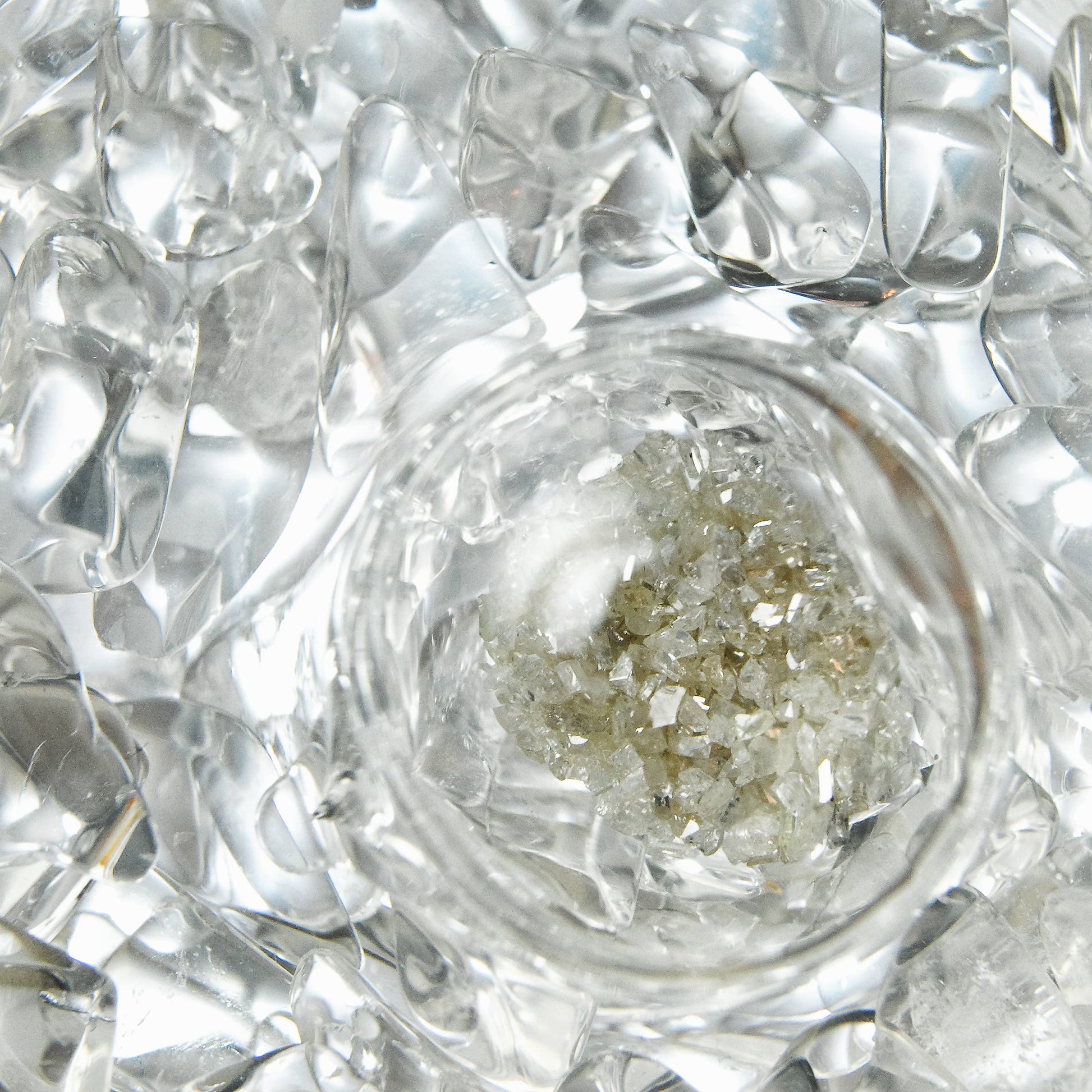 Crystal Water Vial: WELLNESS (amethyst - rose quartz - clear quartz)