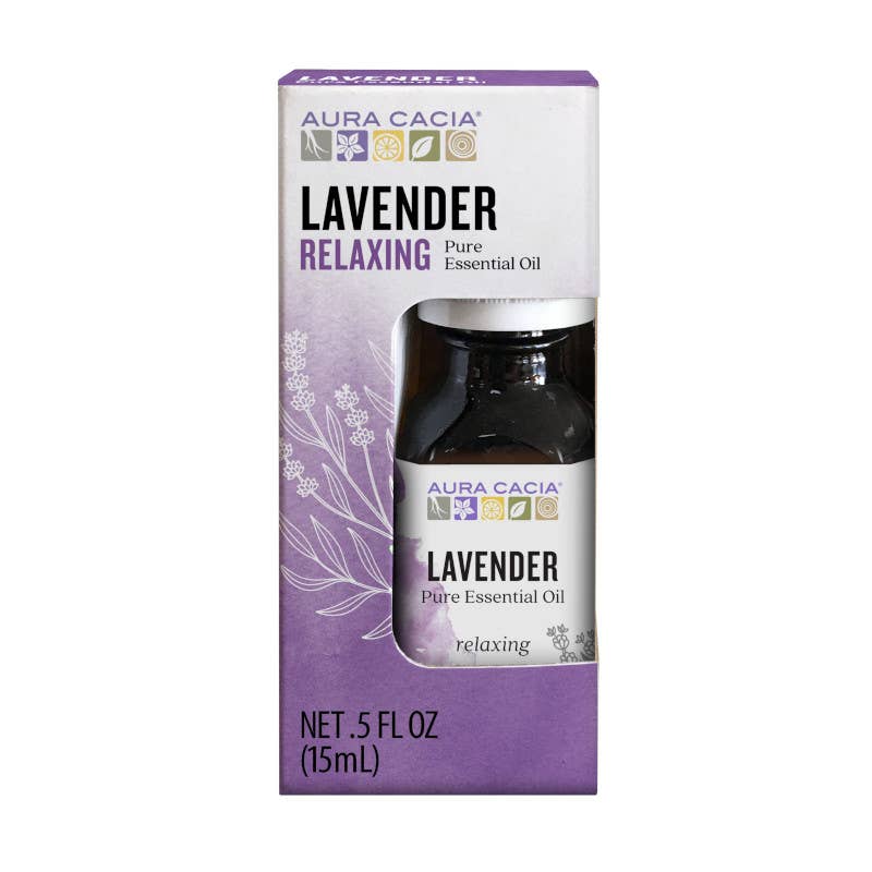 Aura Cacia Lavender Essential Oil, 0.5 fl oz