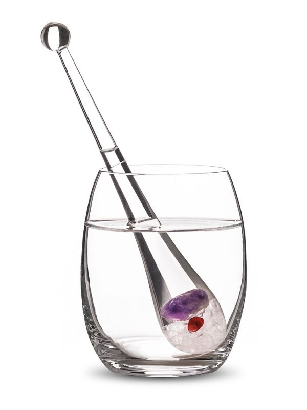 Individual Crystal Water Droplet | AMETHYST