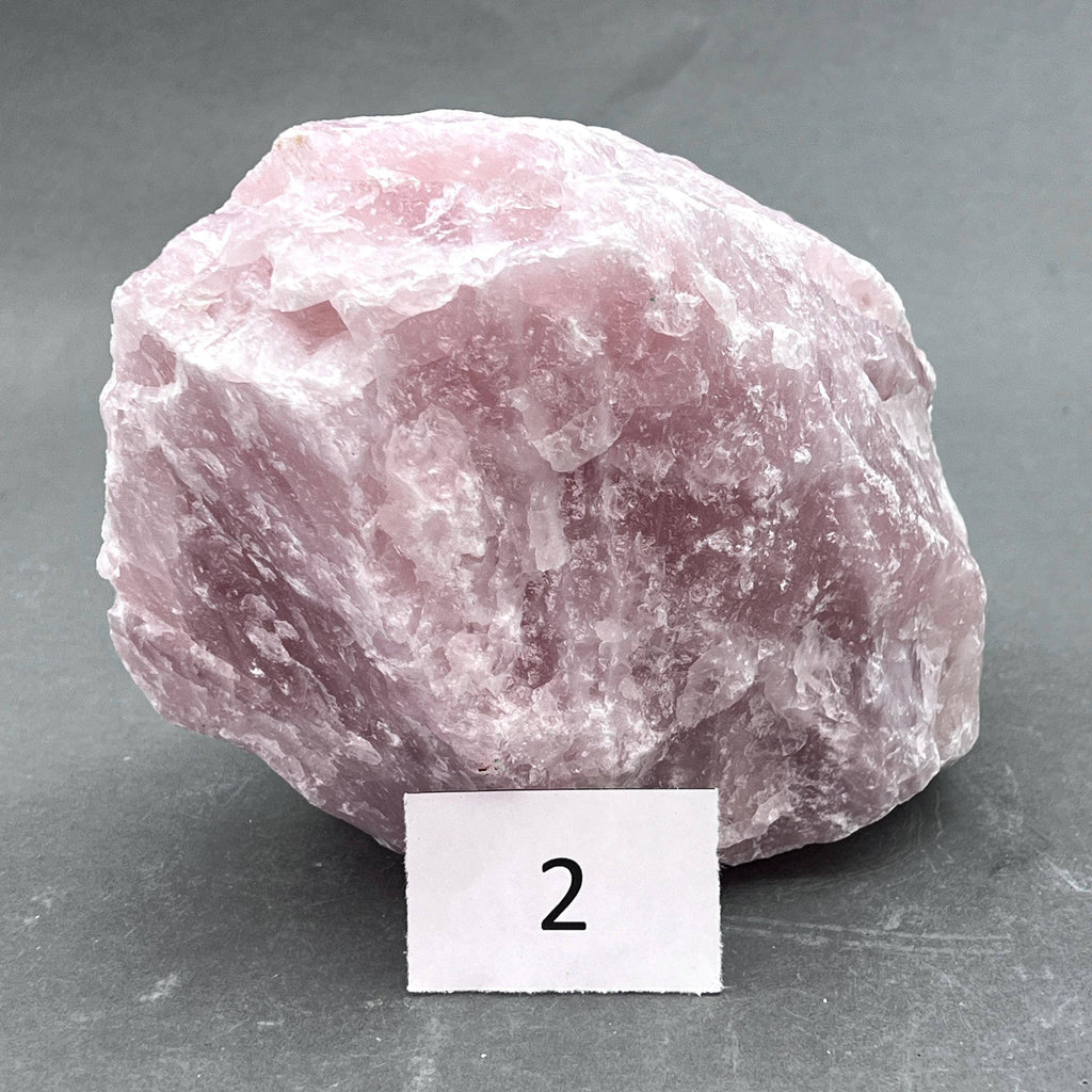 Rose Quartz Raw Large Unique Specimen