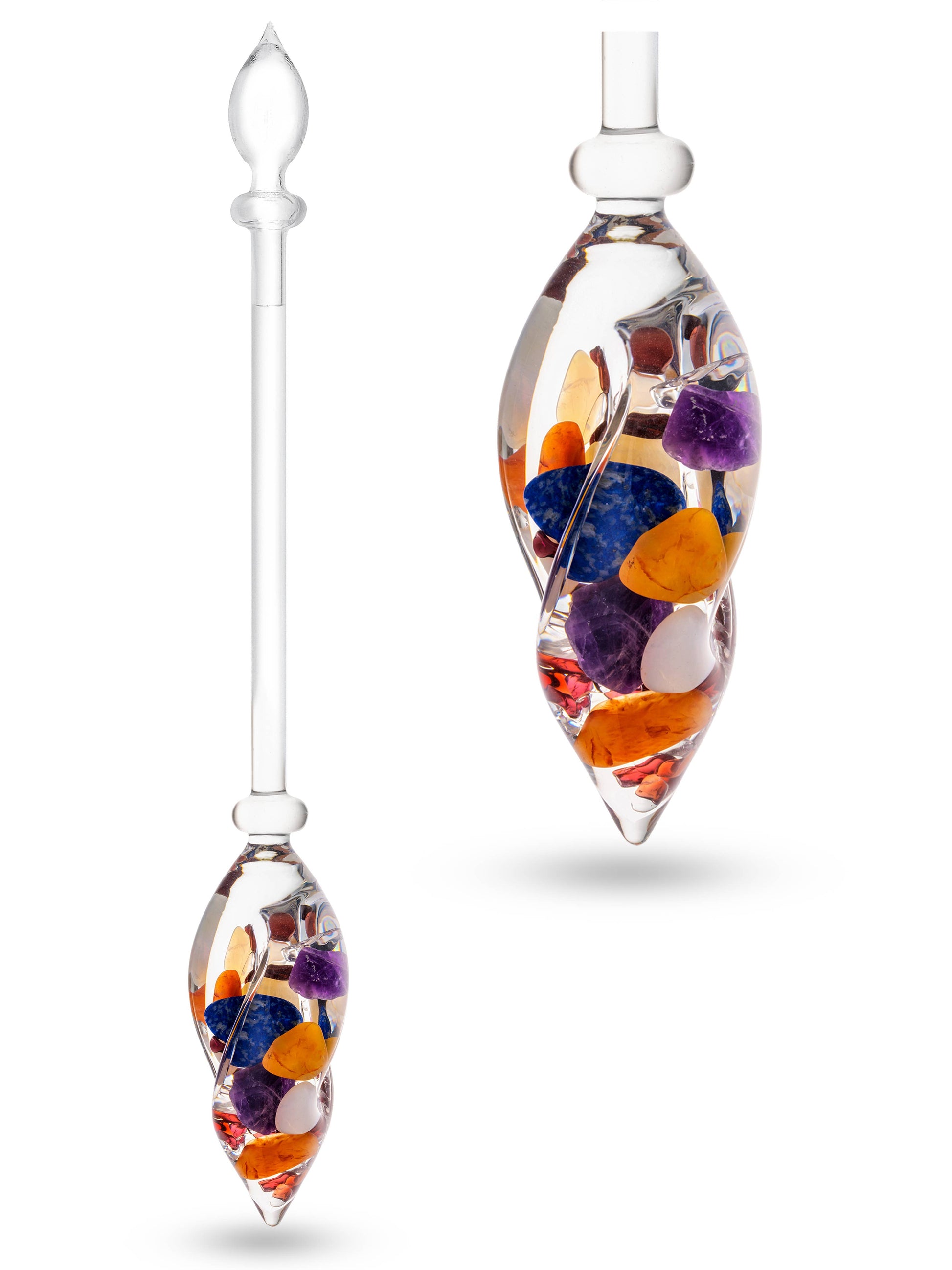 Crystal Water Vial: WELLNESS (amethyst - rose quartz - clear quartz)