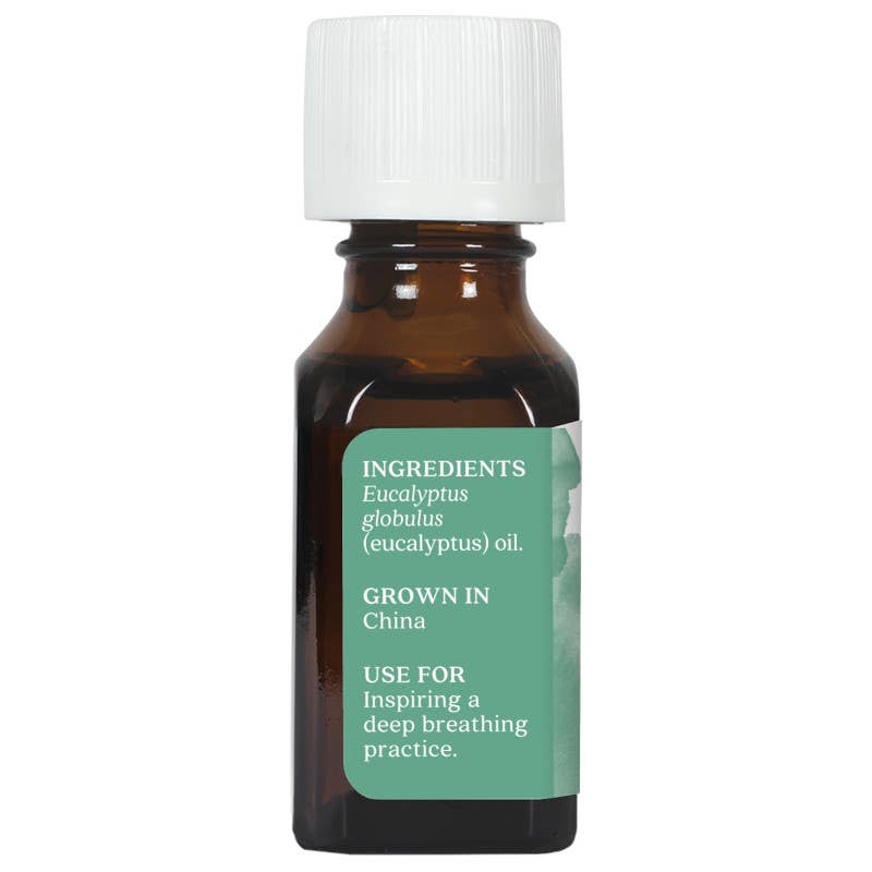 Aura Cacia Eucalyptus Essential Oil, 0.5 fl oz
