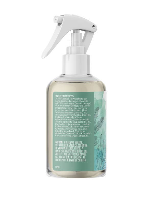 Fresh Room Spray With Citrus and Pine Essential Oils 8 Fl Oz