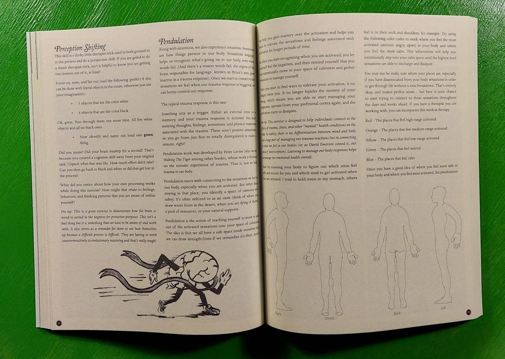 Unfuck Your Brain Workbook: 1st Edition ZINE