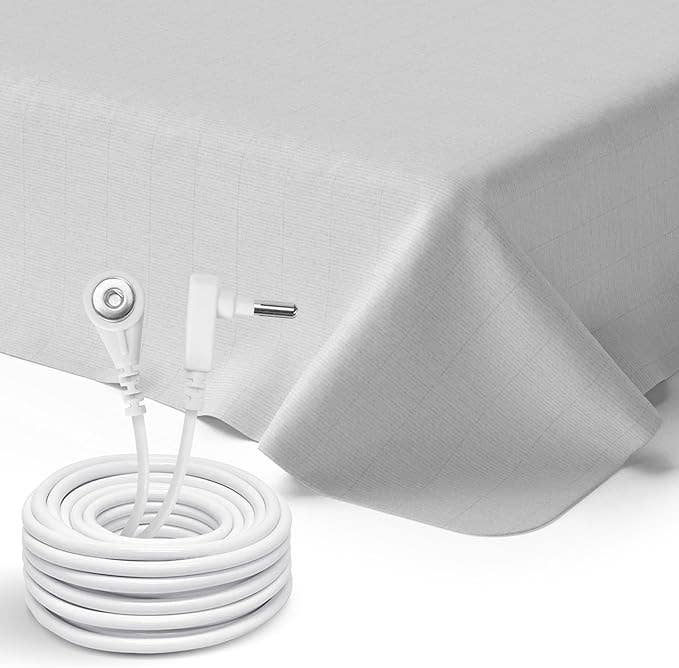 Flat Grounding Sheet: Beige / California King