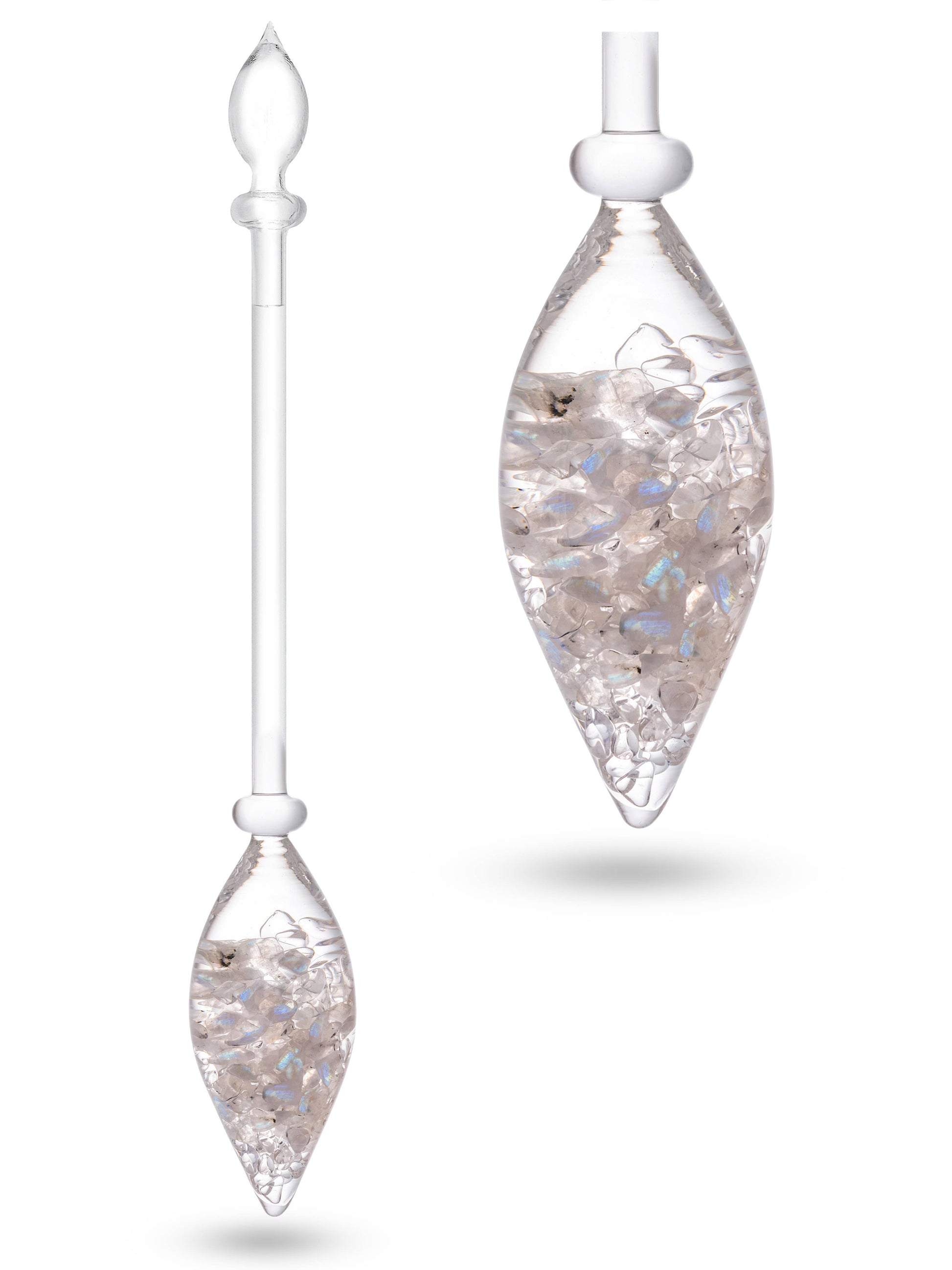 Crystal Water Vial: WELLNESS (amethyst - rose quartz - clear quartz)